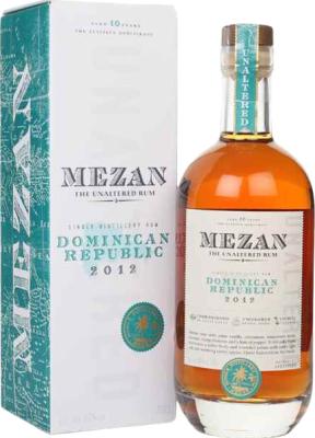 Mezan 2012 Dominican Republic 10yo 46% 700ml