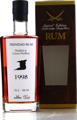 The Auld Alliance 1998 Caroni Sansibar 24yo 58.7% 700ml