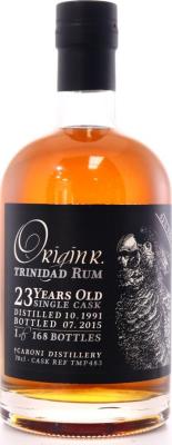 Origin R 1991 Caroni 23yo 52% 700ml