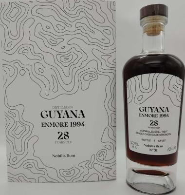 Nobilis Rum 1994 Guyana Enmore No.31 28yo 57.9% 700ml