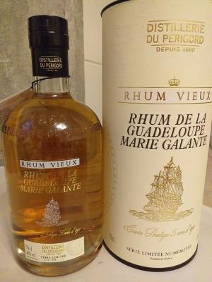 Vieux Rhum Distillerie Du Perigord De La Guadeloupe Marie Galante 5yo 40% 700ml