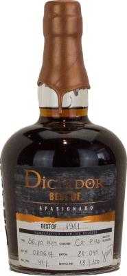 Dictador Best of 1981 36yo 41% 700ml