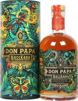 Don Papa Masskara Tube 40% 700ml