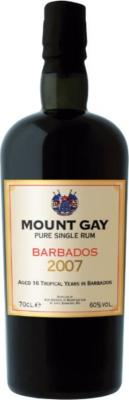 Velier Mount Gay 2007 Barbados 16yo 60% 700ml