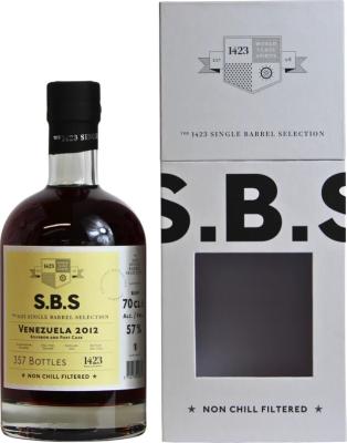 S.B.S 2012 Venezuela 12yo 57% 700ml