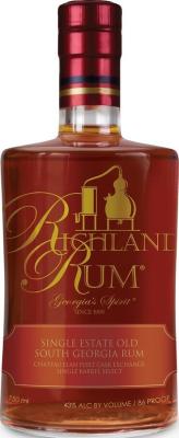 Richland Single Estate Old Chateau Elan Port Cask Exchange 43% 750ml