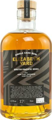 Elizabeth Yard 2004 South Pacific Cask No. 5 17yo 52.7% 700ml