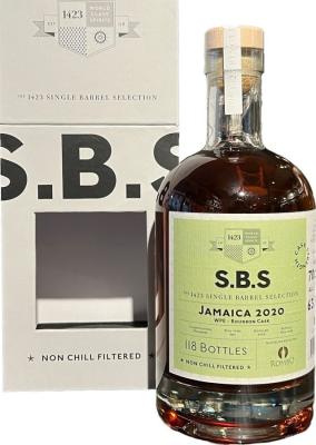 S.B.S 2020 Jamaica WPE Bourbon Cask Bottled for Rombo 63.3% 700ml