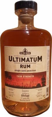 Ultimatum 1999 Guyana Uitvlugt 17yo 58.3% 700ml