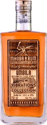 Mhoba Umbila Bourbon Cask New Vibrations Collection 59.7% 700ml