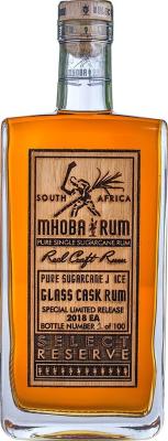 Mhoba Glass Cask Select Reserve Special Limited Release 2018 EA 60% 750ml