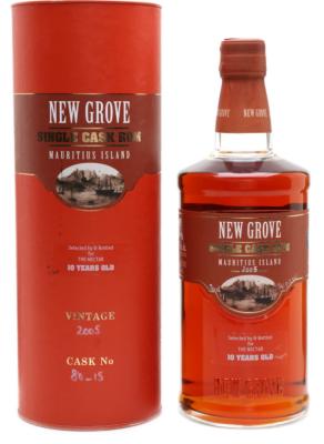 New Grove 2005 Mauritius Single Cask 10yo 54.9% 700ml