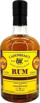 Cadenhead's 2010 Foursquare 14yo 55% 700ml