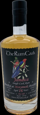 The Rum Cask 2003 Clarendon Jamaica JMM 16yo 59.5% 500ml