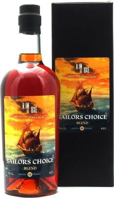 Rom De Luxe Sailors Choice Blend 12yo 42% 700ml