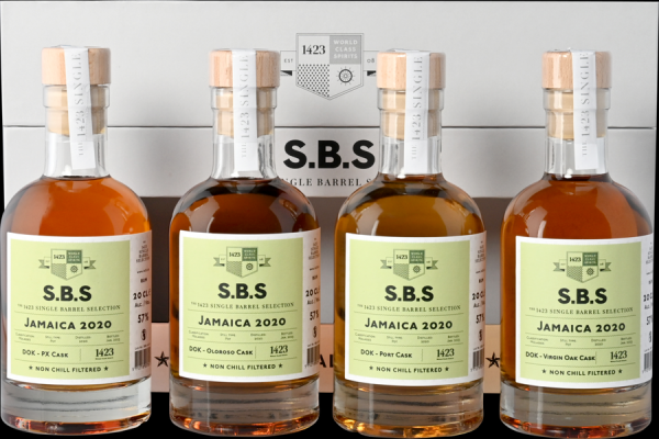 S.B.S 2020 Jamaica Experimental Cask Series 4 Bottles SET 57% 200ml