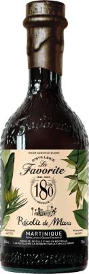 La Favorite Recolte de Mars 180th Distillery Anniversary Martinique 56% 700ml