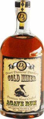 Gold Miner Desert Diamond Agave Rum 750ml