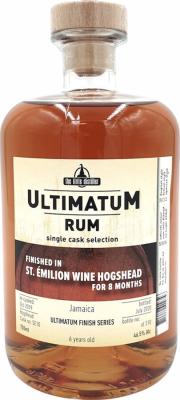 Ultimatum Jamaica Ultimatum Finish Series St. Emilion Wine Hogshead Finish 6yo 46.5% 700ml