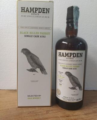 Velier Hampden Estate 2011 Black Billed Parrot LFCH Single Cask #292 TEBS Series 9yo 60.9% 700ml