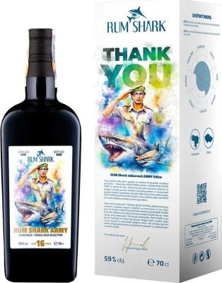 Rum Shark 2009 Army 16yo 59% 700ml