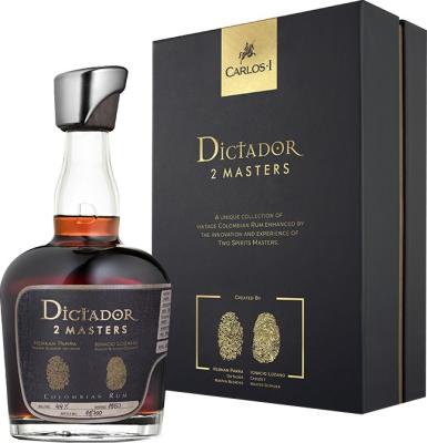 Dictador 1980 Two Masters Carlos I 41yo 44% 700ml