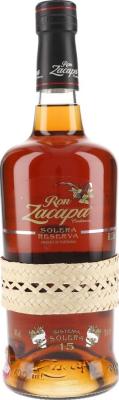 Zacapa Sistema Solera 15 Reserva 40% 700ml