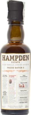 Velier Hampden Estate Pagos Batch #3 Sherry Cask 2024 Pure Single Jamaican LMDW Exclusive 52% 100ml