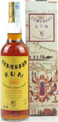 Moon Import 2003 Demerara Sherry Wood 10yo 46% 700ml