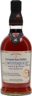 Foursquare Mystique Private Cask Selection Bottled for Whisky Exchange 14yo 62% 700ml