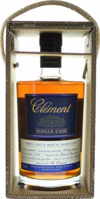 Clement 2010 Single Cask Moka Intense Futs de Bourbon 5yo 42.2% 500ml