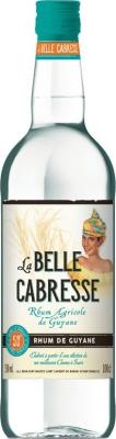 La Belle Cabresse White Agricole Rum 50% 1000ml
