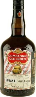 Compagnie des Indes Guyana 14yo 61.2% 700ml