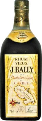 J.Bally 1950 Plantations Lajus du Carbet Vieux Agricole 45% 750ml