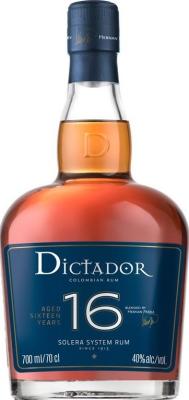 Dictador Solera Systema Rum 16yo 40% 700ml