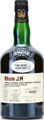 Rhum J.M 2014 Single Barrel #1409158 47.3% 750ml