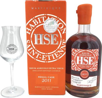 HSE 2011 Agricole Extra Vieux Small Cask Giftbox with Glass 46% 500ml