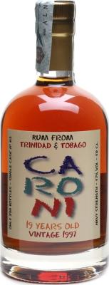 RomDeLuxe 1997 Caroni Milano Rum Festival Bar Metro 50th Anniversary Single Cask No.62 Navy Strenght 19yo 57% 500ml