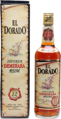 El Dorado Superior 12yo 40% 750ml