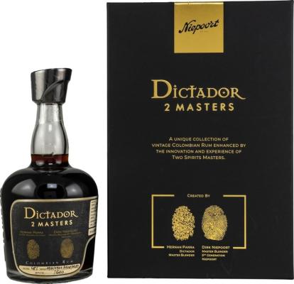 Dictador 1971 1974 1978 1980 Two Masters Dir Niepoort 48% 700ml