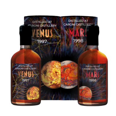 Jack Tar Cosmic Series 2 Mars 1998 Caroni & Venus 1997 Caroni SET 61.1% 700ml