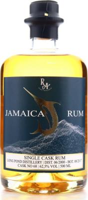 Rum Artesanal 2000 Long Pond 17yo 62.5% 500ml