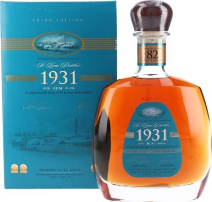 Saint Lucia Edition 1931 Batch No.3A 43% 700ml