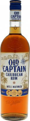 Old Captain Carribean Rum Well Matured 37.5% 700ml