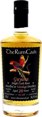 The Rum Cask 1997 Guyana Uitvlugt Single Cask 20yo 56.5% 500ml