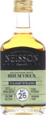 Neisson Straight from the Barrel Single Cask 26 Vevert 56.2% 200ml