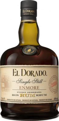 El Dorado 2009 Enmore Demerara Singl Still 12yo 40% 700ml