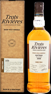 Trois Rivieres 2009 Single Cask 9yo 43% 700ml