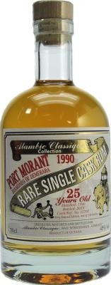 Alambic 1990 Port Mourant Guyana Diamonds of Demerara 25yo 45% 700ml