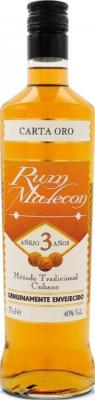 Malecon Carta Oro 3yo 40% 1000ml